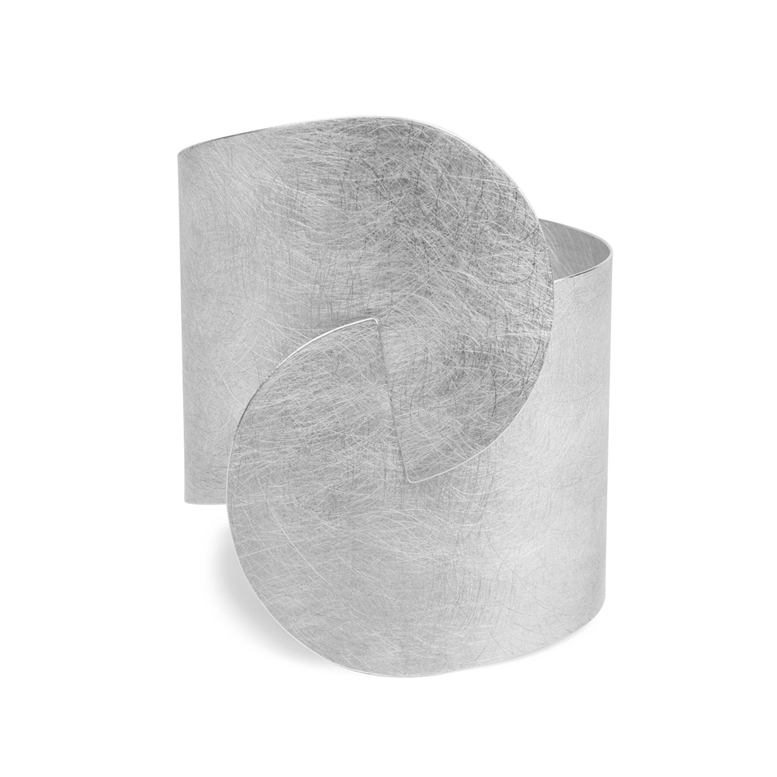 ZAREMSKI - Armreif in Silber - breit