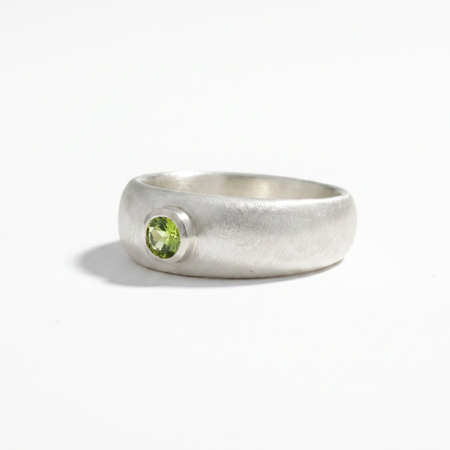 Bandring, Silber, Edelstein