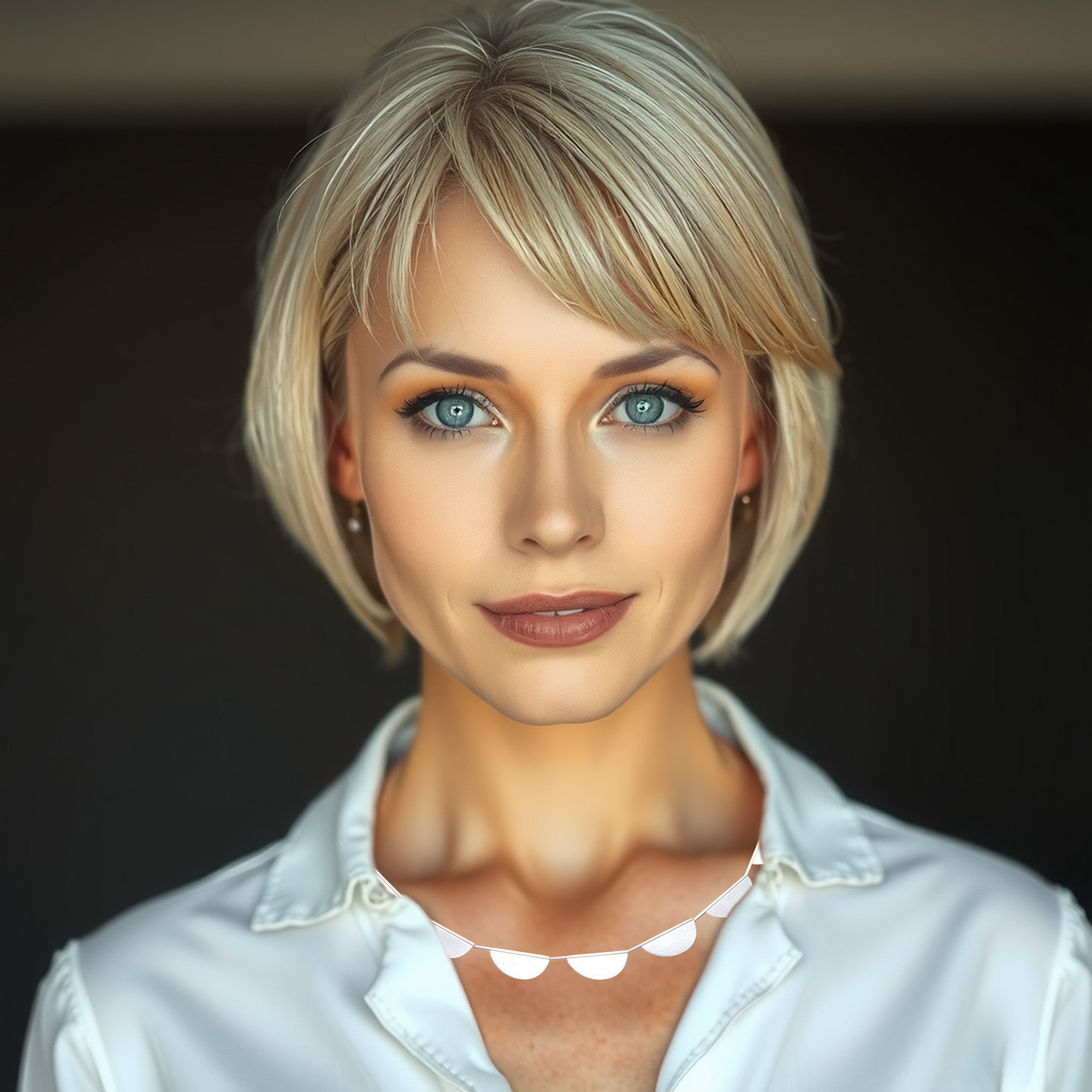 Halsschmuck von KELIM, Collier mit halbkreisförmigen Elementen