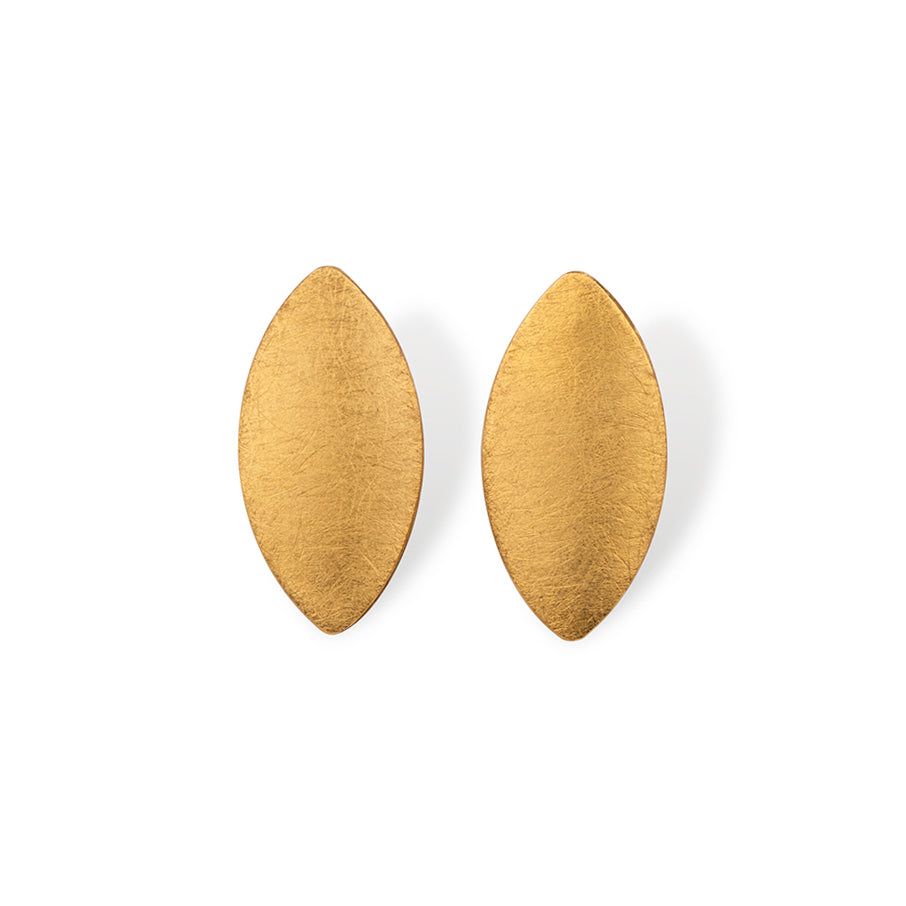 ZAREMSKI - Ohrstecker in Blattform