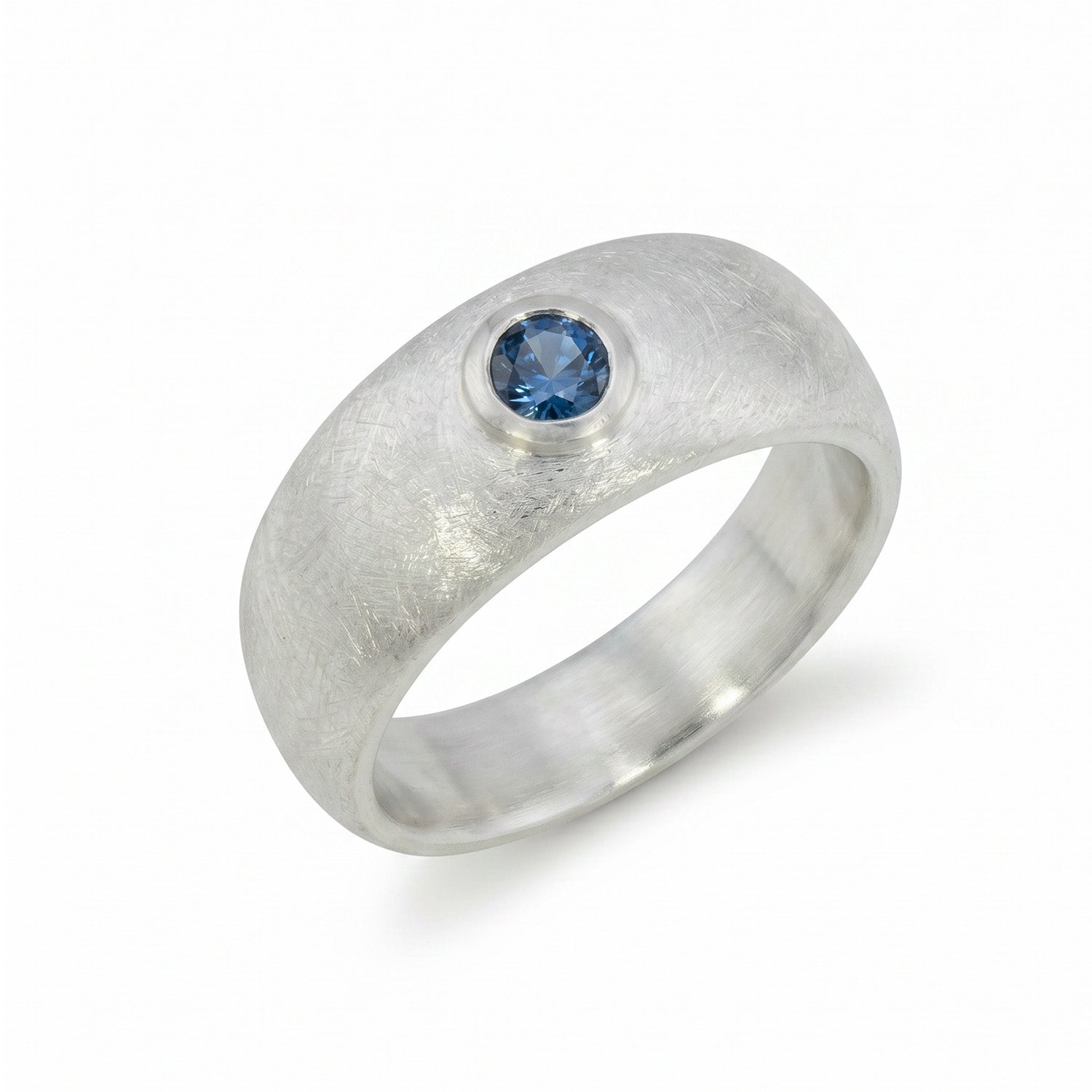 Bandring, Silber, Edelstein
