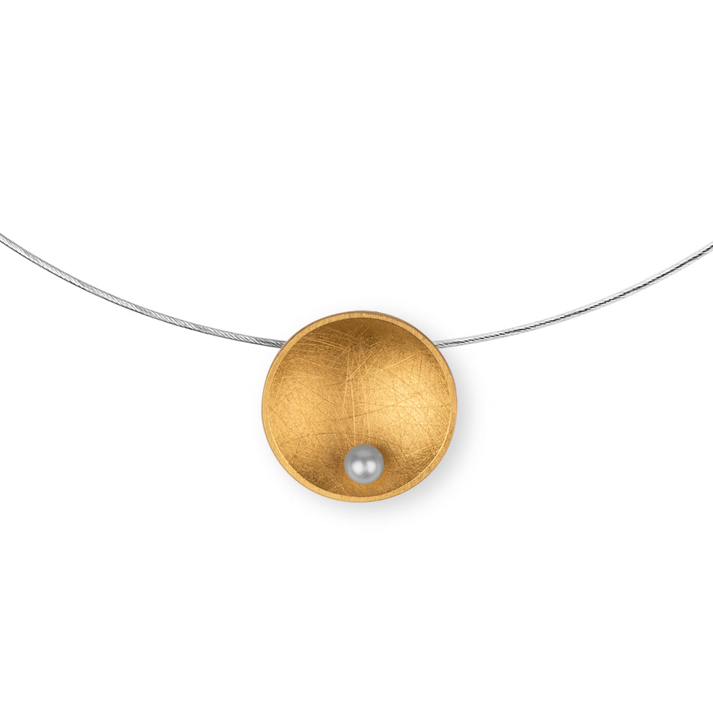 ZAREMSKI - Halsschmuck, Anhänger mit Perle