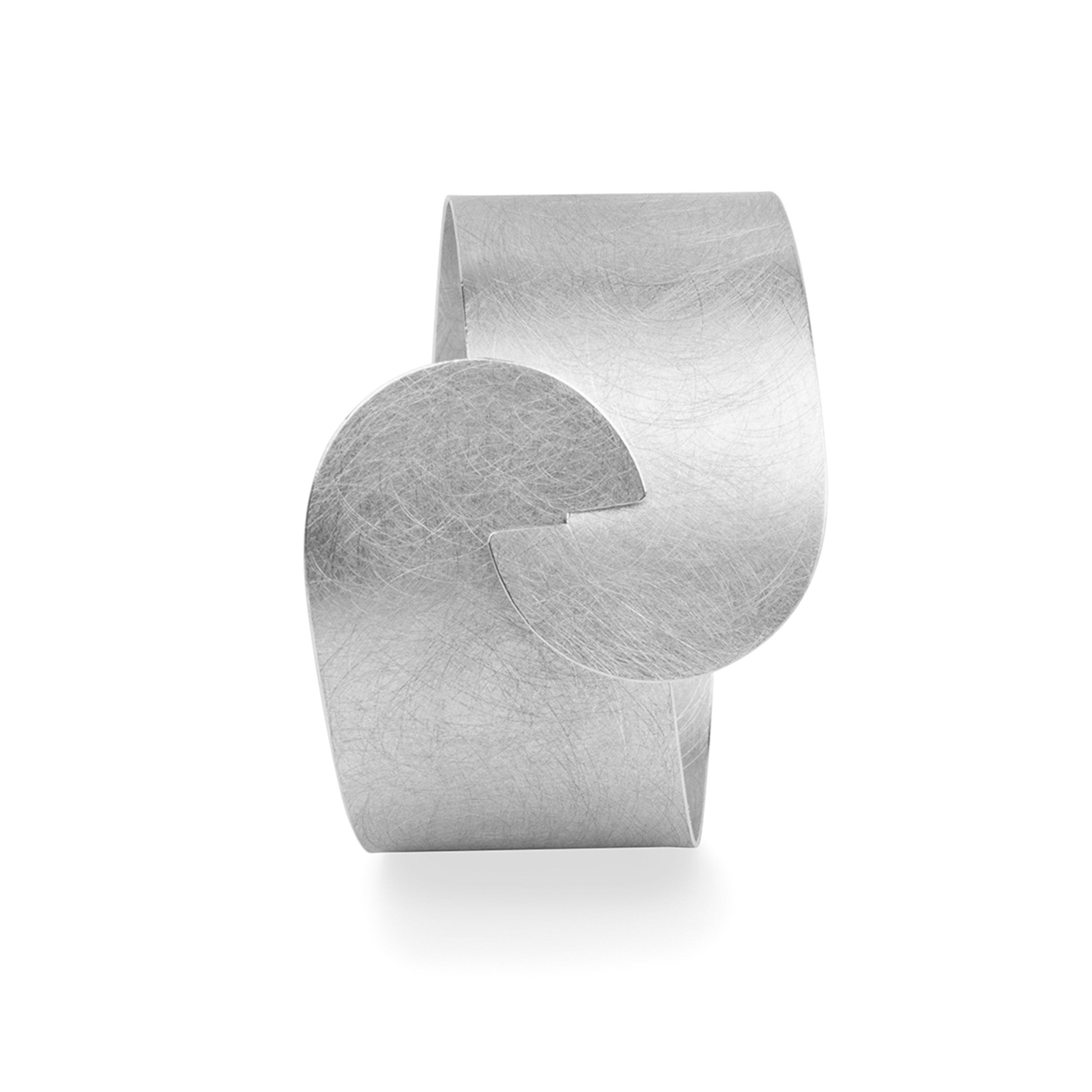 ZAREMSKI - Armreif in Silber - mittel