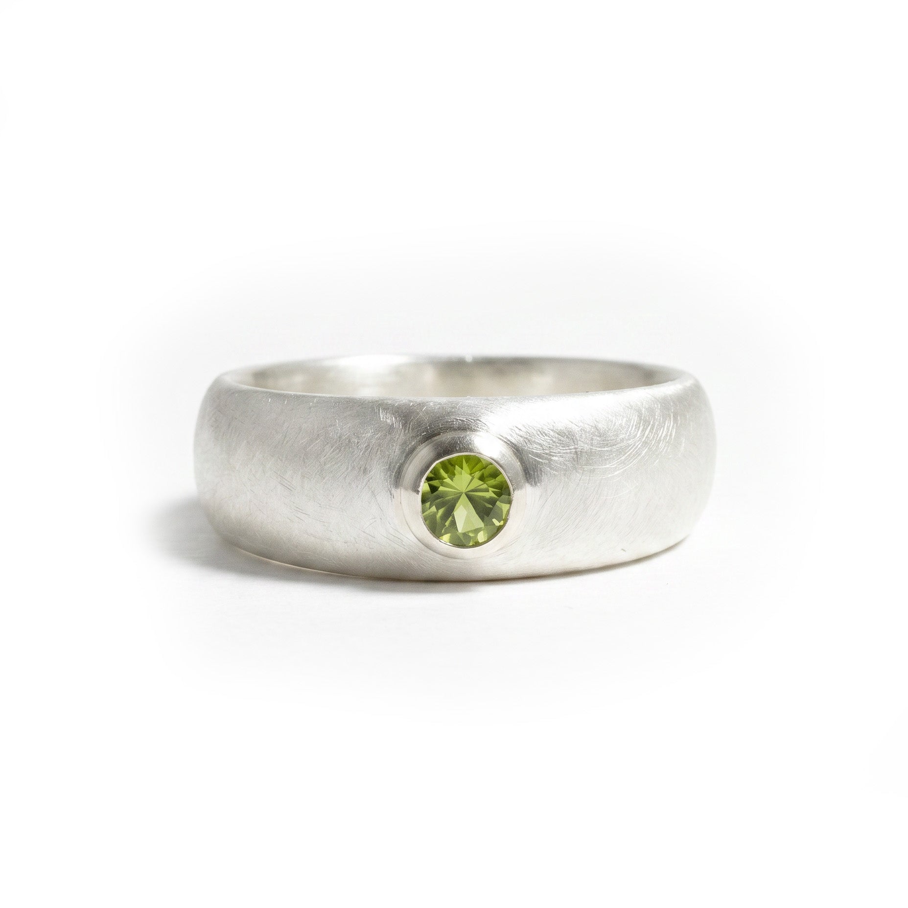 Bandring, Silber, Edelstein