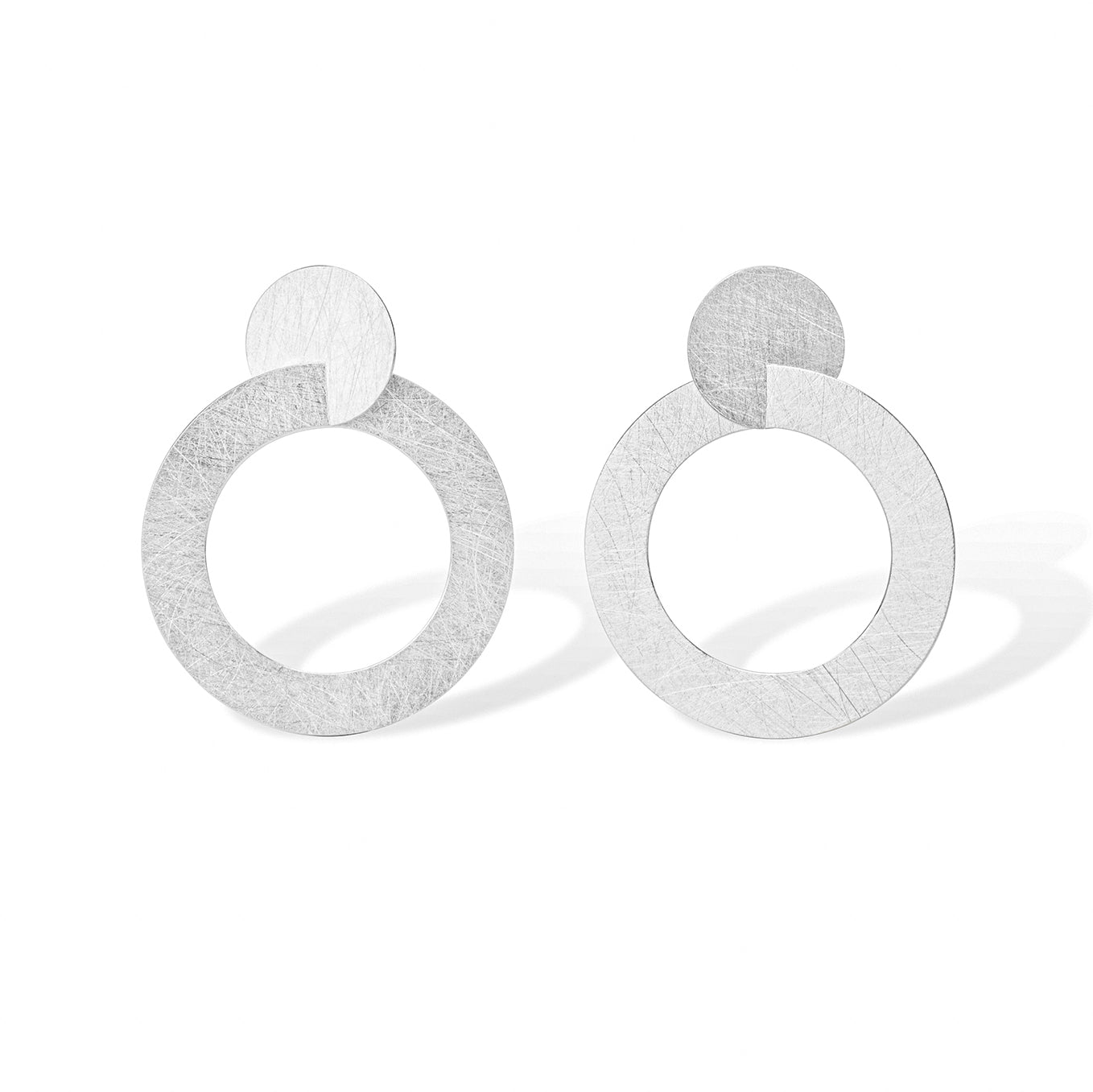 ZAREMSKI - Ohrstecker, Kreis groß