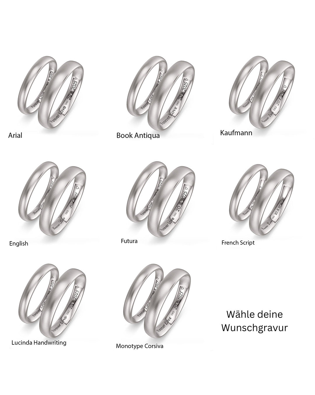 Schmaler Goldring, 2,5 mm