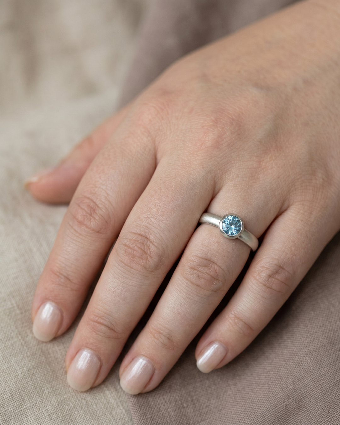 Silberring mit Topas