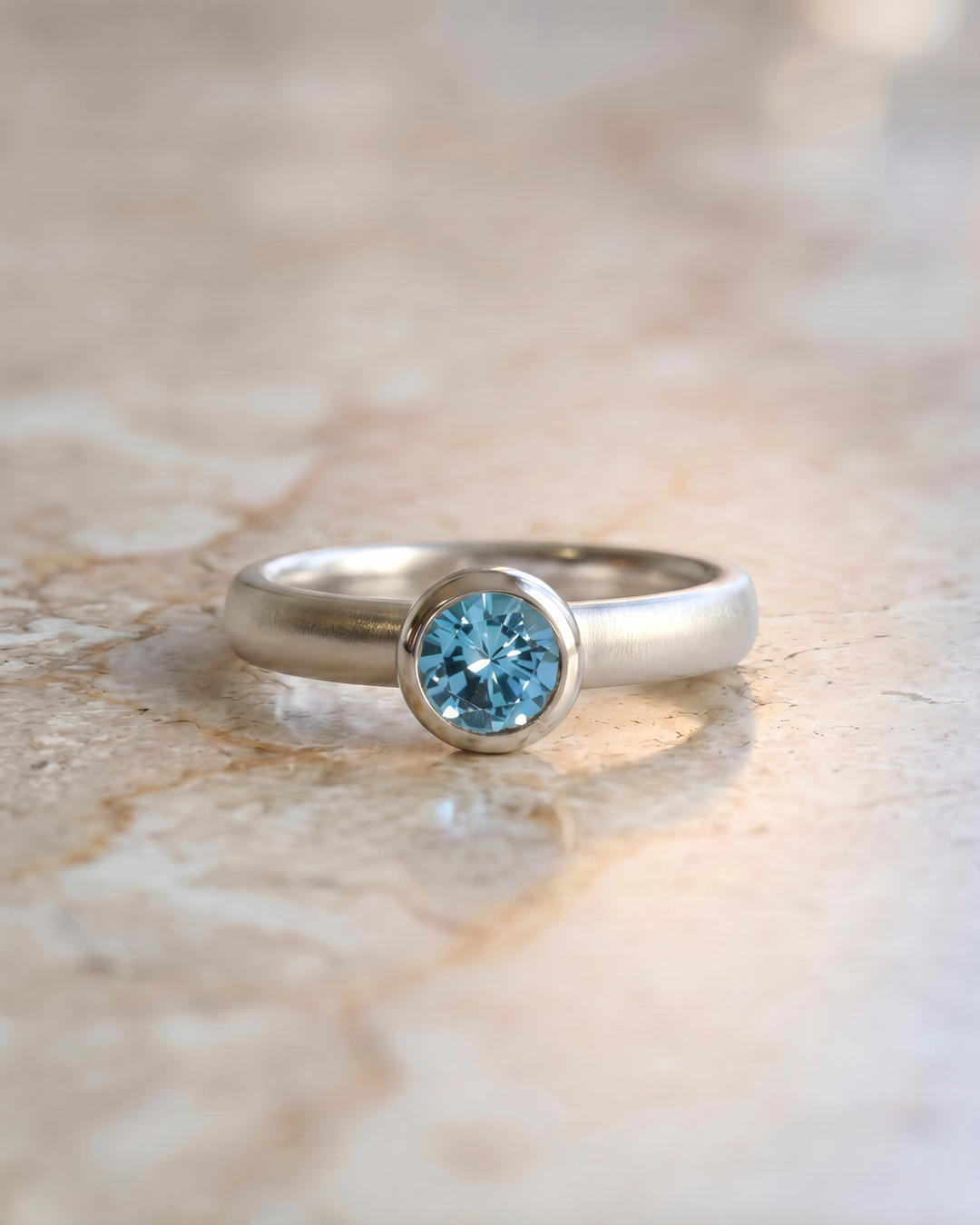 Silberring mit Topas